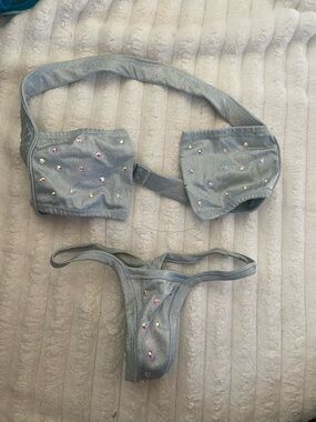 Exotic Dancer Stripperwear Bikini Set
